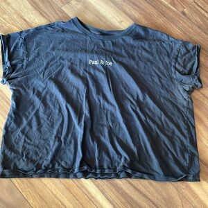 Uniqlo Paul and Joe Cropped Boxy Tee